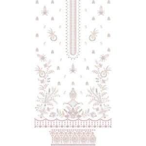 Attractive Dress Embroidery EDD6058-25