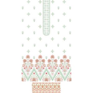 Unique Dress Embroidery EDD6059-25