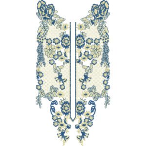 Neck Embroidery Pattren NED6396-25