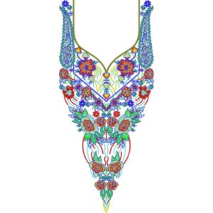 Neck Embroidery Design NED6399-25