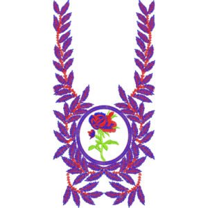 Embroidery Neck Design NED6405-25