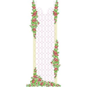 Neck Flower Design NED6410-25