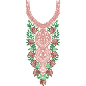 Neck Embroidery Design NED6416-25