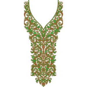 Neck Design Embroidery NED6424-25
