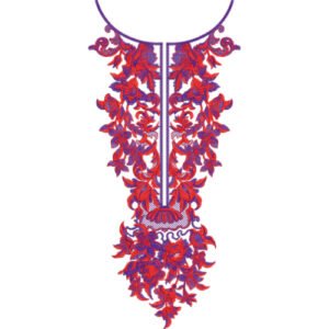 Beautiful Neck Embroidery NED6426-25