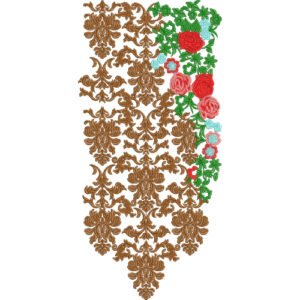 Embroidery Neck Design NED6432-25