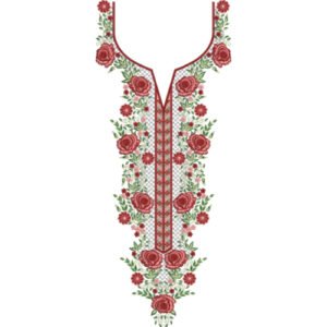 Neck Flower Design NED6437-25
