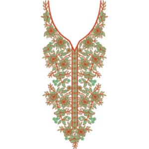 Neck Design Embroidery NED6442-25