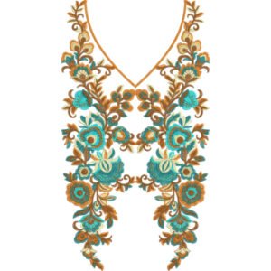 Neck Design Embroidery NED6451-25