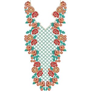 Neck Embroidery Pattren NED6457-25