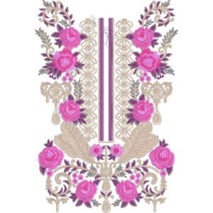 Neck Design Embroidery NED6460-25