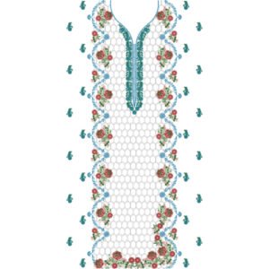 Beautiful Neck Embroidery NED6462-25