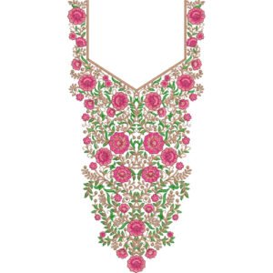 Embroidery Neck Design NED6467-25
