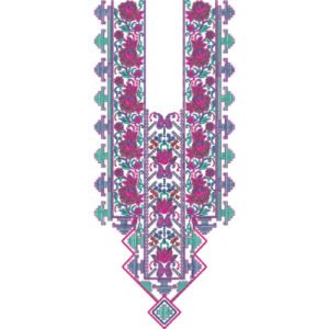 Embroidery Neck Design NED6474-25