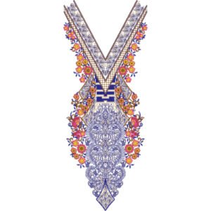 Embroidery Neck Design NED6482-25