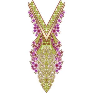 Neck Design Embroidery NED6483-25