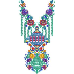 Neck Flower Design NED6487-25