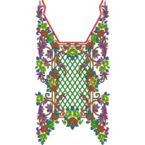 Neck Embroidery Design NED6493-25