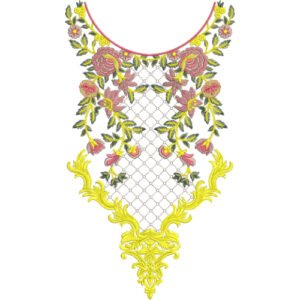 Neck Design Embroidery NED6502-25