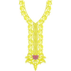 Neck Embroidery Design NED6503-25