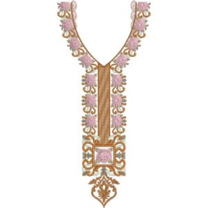 Beautiful Neck Embroidery NED6513-25