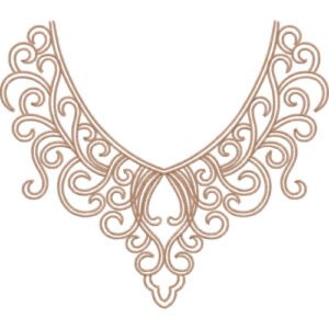 Neck Flower Design NED6515-25