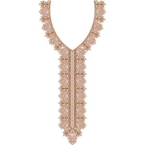 Embroidery Neck Design NED6525-25