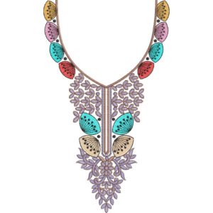 Embroidery Neck Design NED6542-25