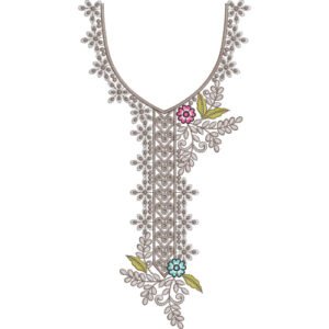 Beautiful Neck Embroidery NED6545-25