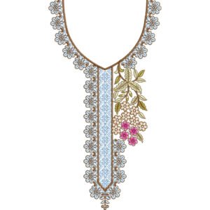 Neck Flower Design NED6556-25