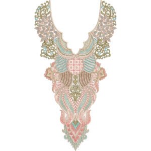 Beautiful Neck Embroidery NED6571-25