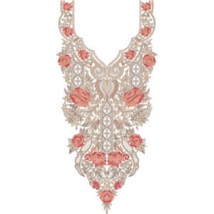 Embroidery Neck Design NED6576-25