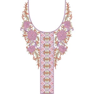 Neck Design Embroidery NED6578-25