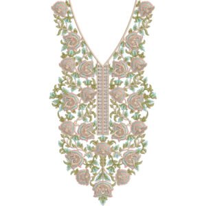 Neck Embroidery Design NED6579-25