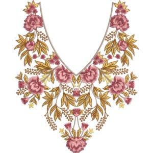 Neck Flower Design NED6582-25