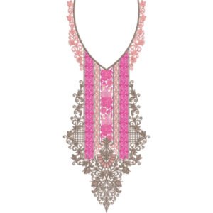 Embroidery Neck Design NED6594-25