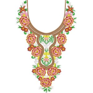 Neck Design Embroidery NED6595-25