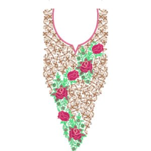 Neck Embroidery Design NED6596-25