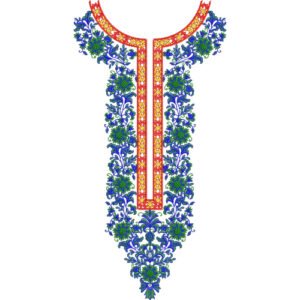 Embroidery Neck Design NED6612-25