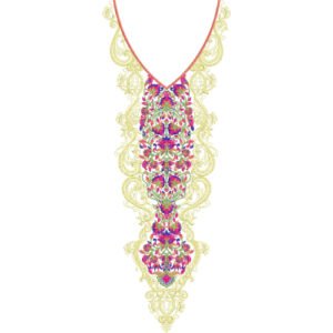Neck Design Embroidery NED6613-25