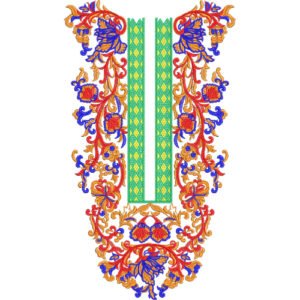 Neck Embroidery Design NED6623-25