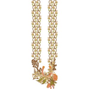 Unique Neck Embroidery NED6625-25