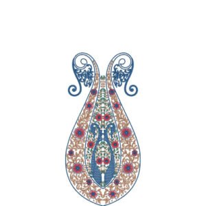 Flower Neck Embroidery NED6627-25