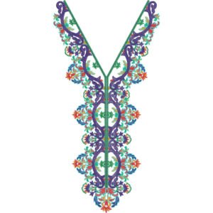 Neck Design Embroidery NED6631-25