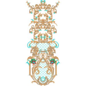 Beautiful Neck Embroidery NED6642-25