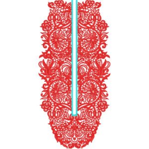 Neck Flower Design NED6644-25