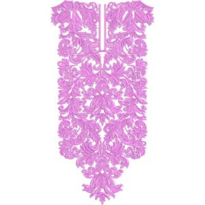Flower Neck Embroidery NED6645-25