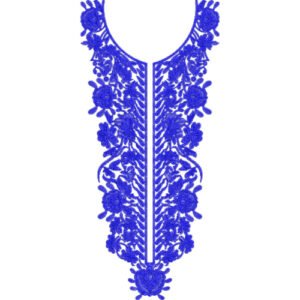 Embroidery Neck Design NED6648-25