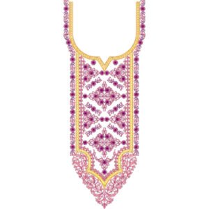 Neck Embroidery Design NED6652-25