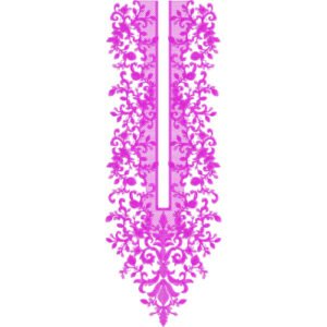 Flower Neck Embroidery NED6656-25